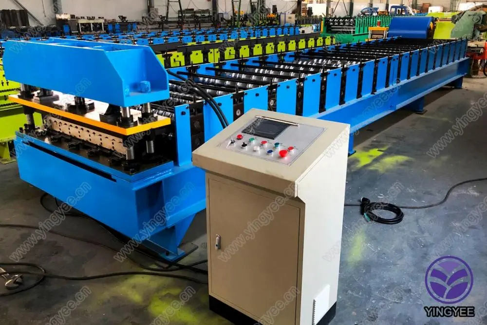 Roof Material Steel Tile Sheet Rolling Machine