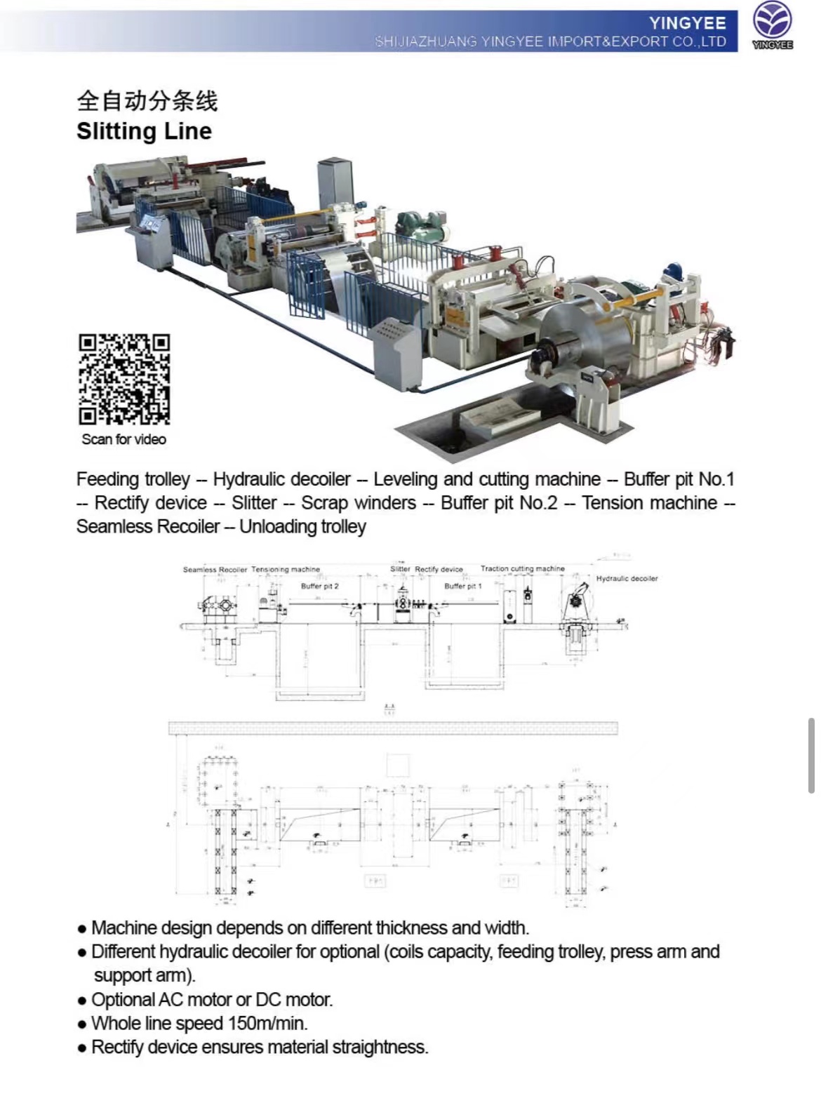large span forming machine