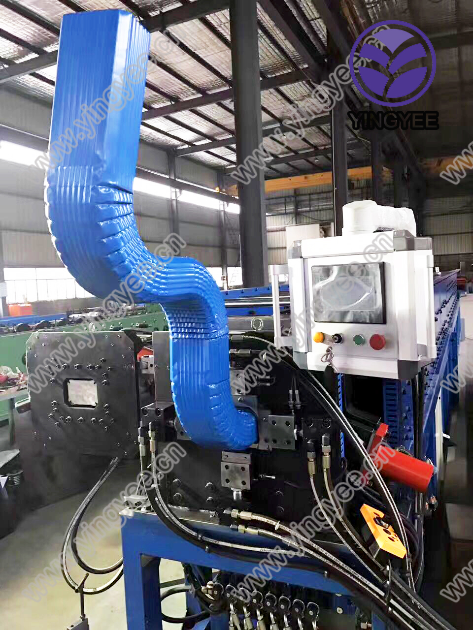 roof panel slitter machine