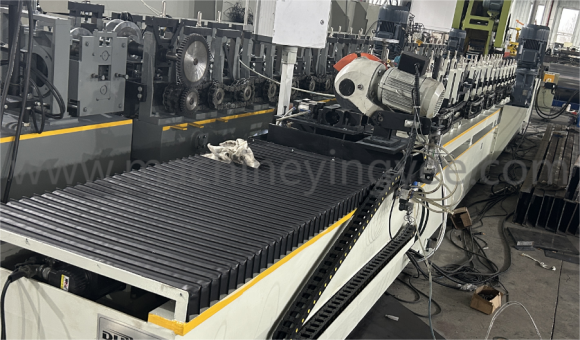 metal storage rack /upright pillar roll forming machine
