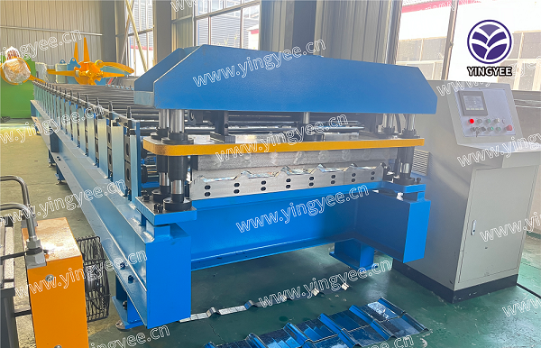 roof tile forming machine
