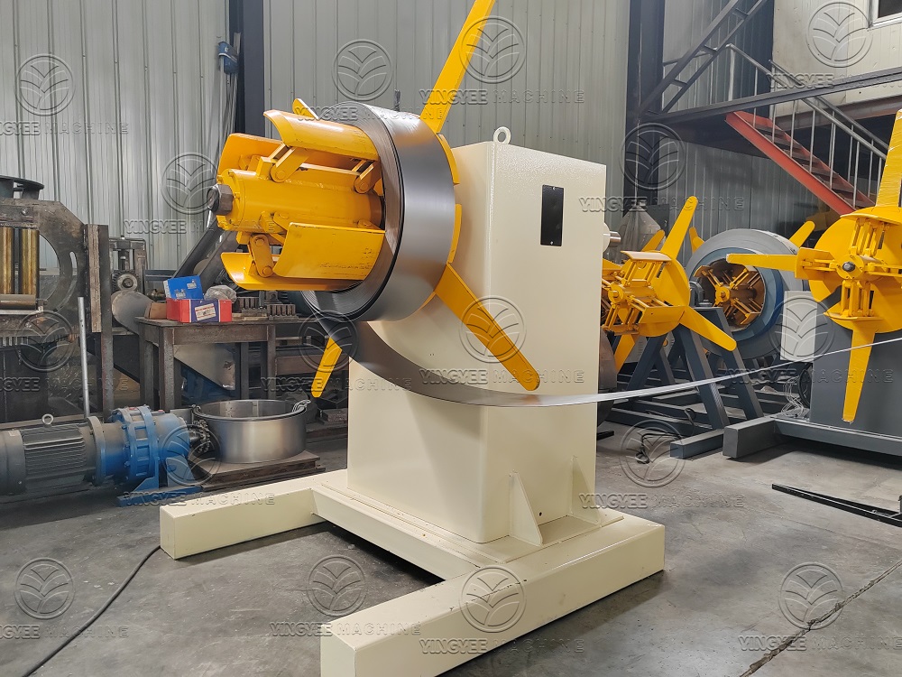 guard rail forming machine