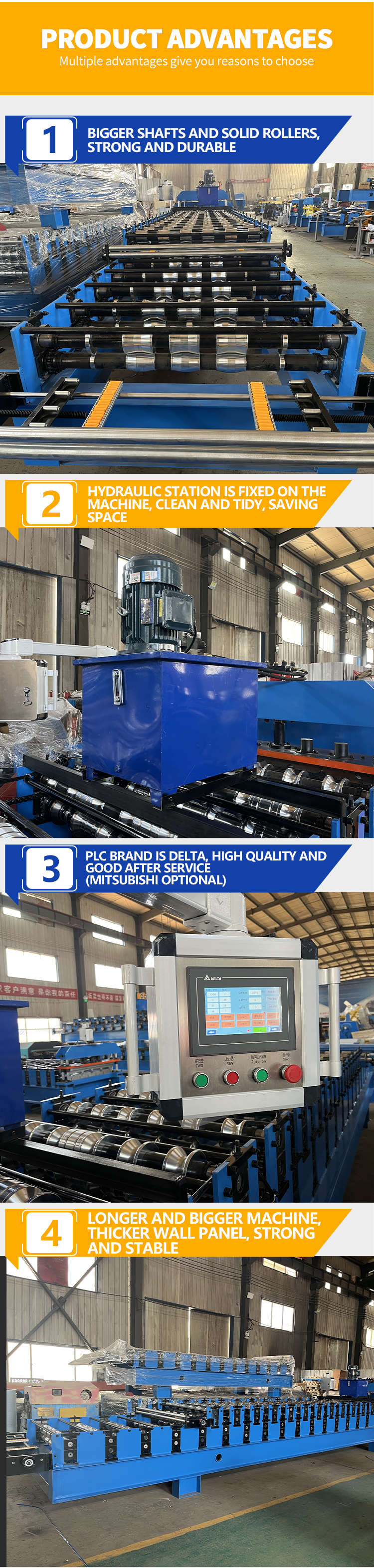 roof tile rolling machine