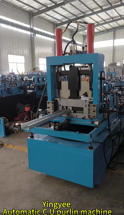 shelf storage rack roll forming machine