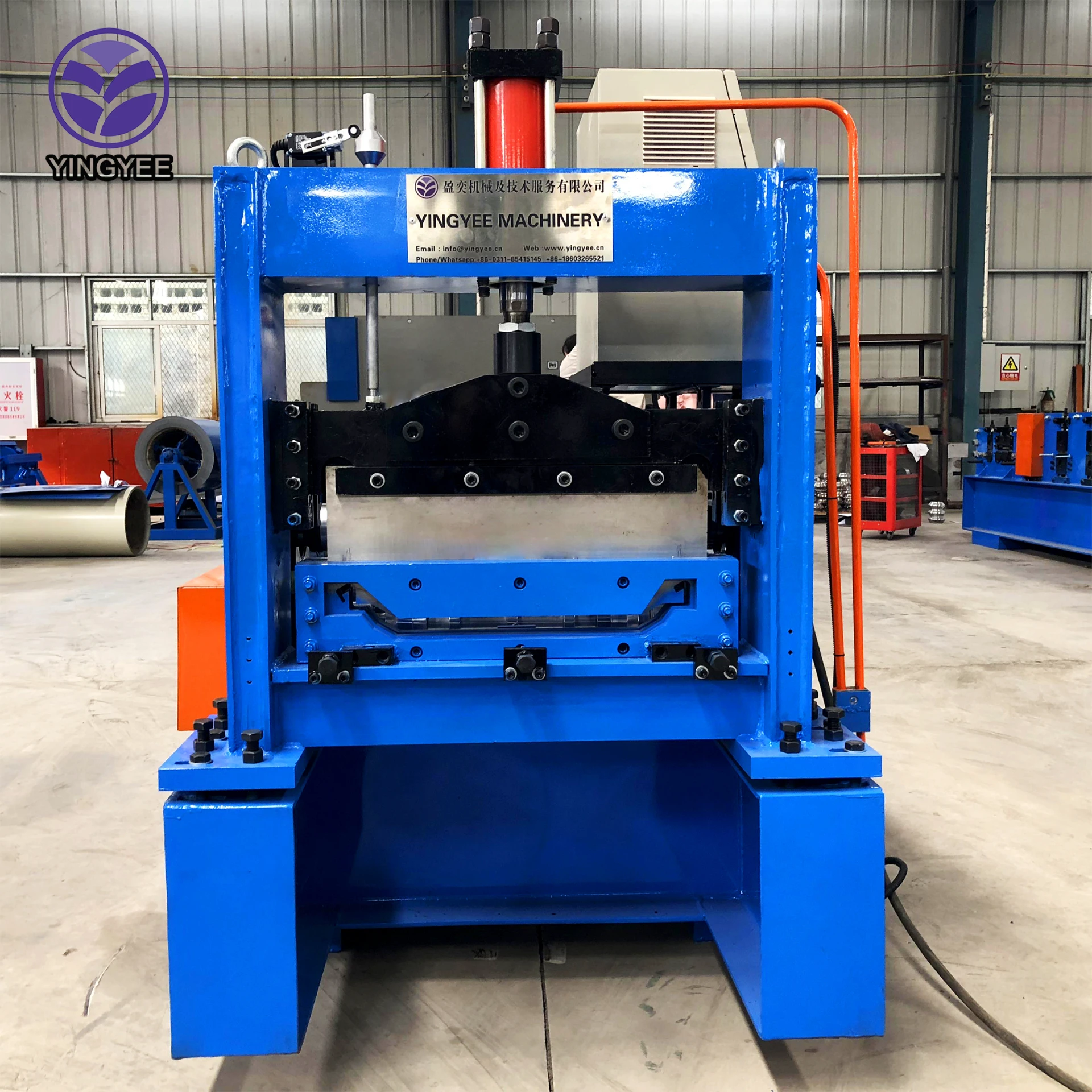 highway guardrail making machine factory