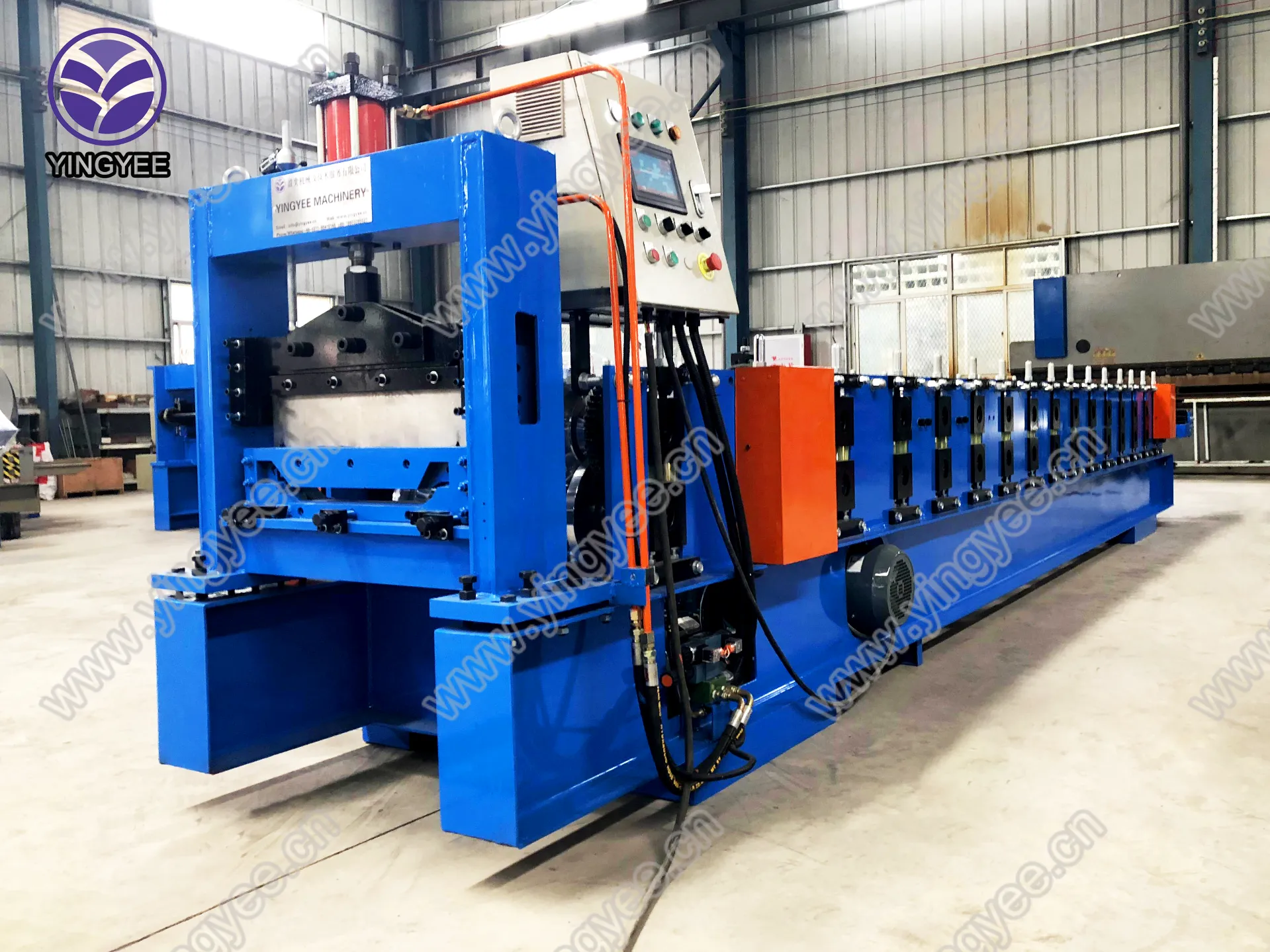 gutter downpipe roll forming machine