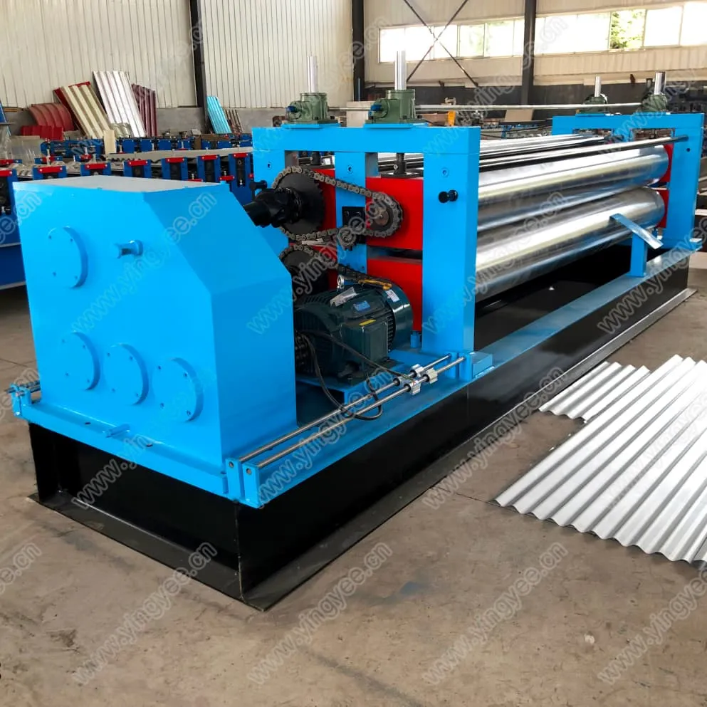 Transverse Thin Barrel Corrugated sheet machine