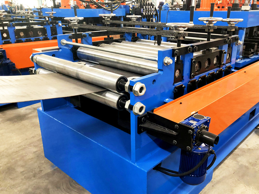 automatically adjust size stud and track roll forming machine