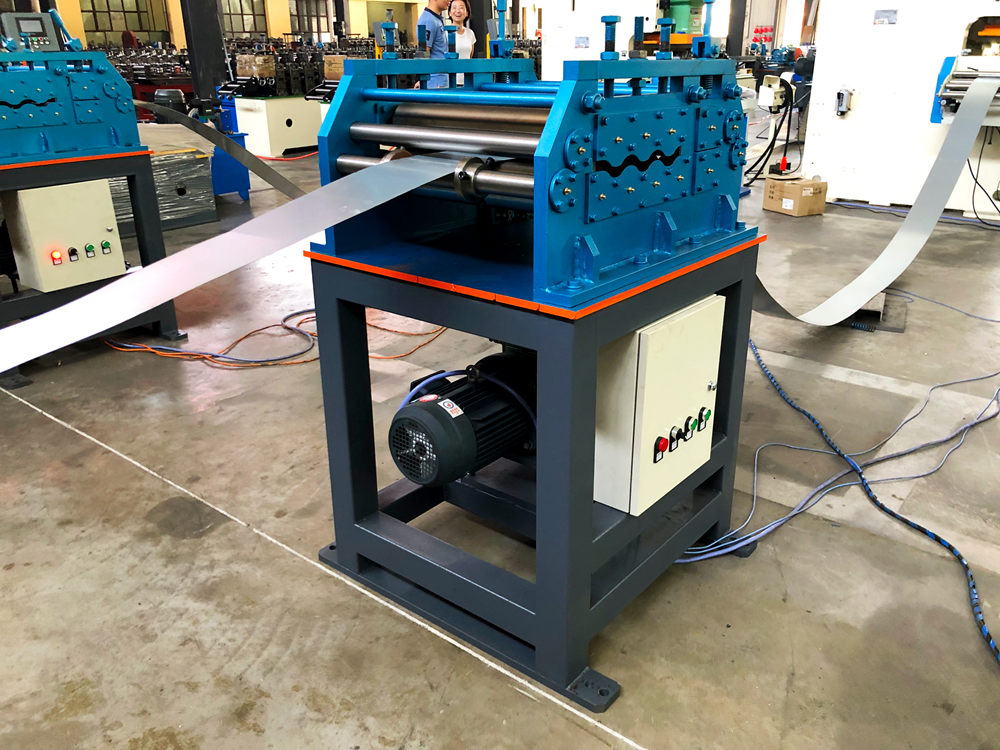 stud and track machine with high precision work