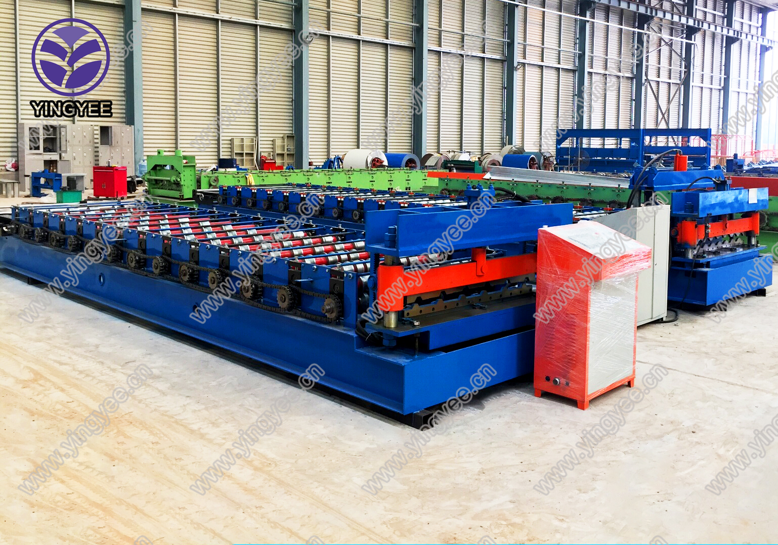 stud and track forming machine