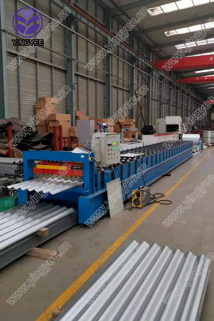 storage upright rack forming machine