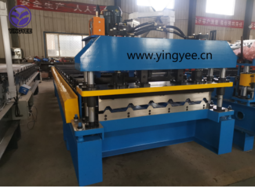 supermarket shelf panel roll forming machine