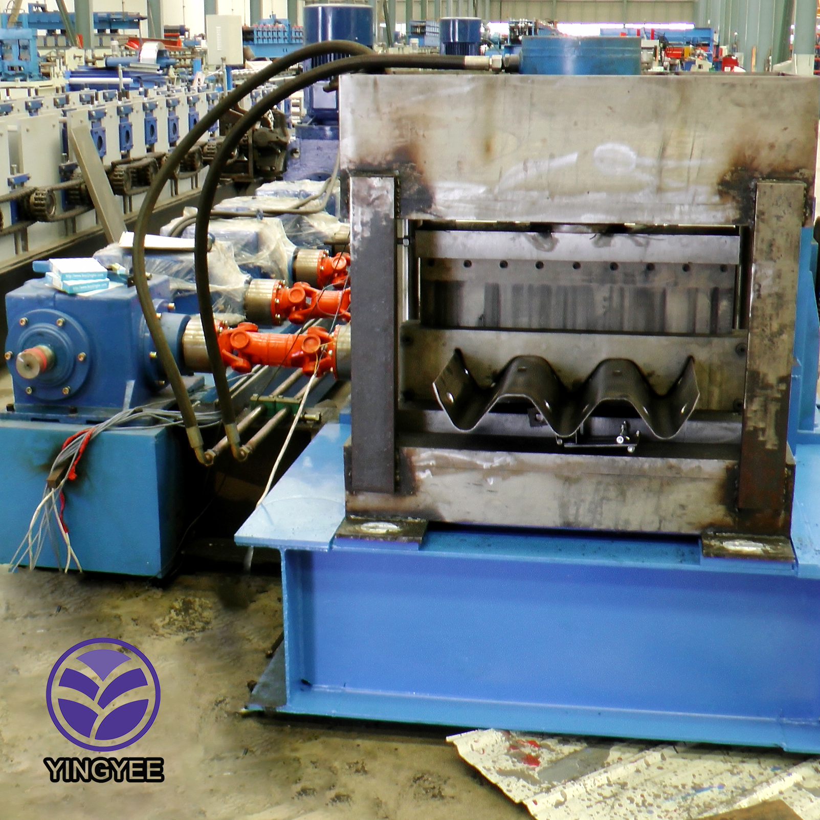 metal standing seam folding machine