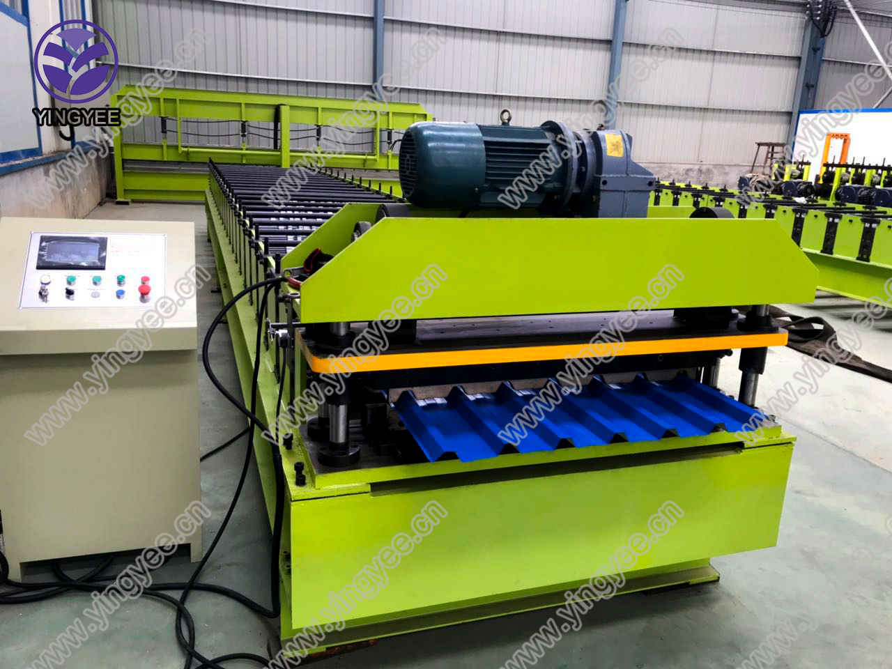 steel deck cold bending machine