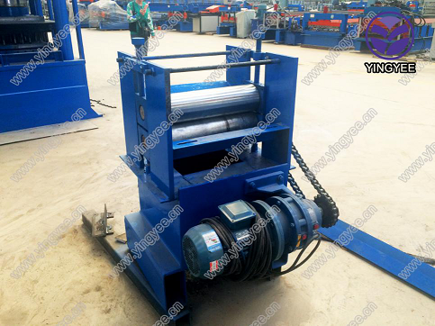 highway guardrail plate roll forming machine