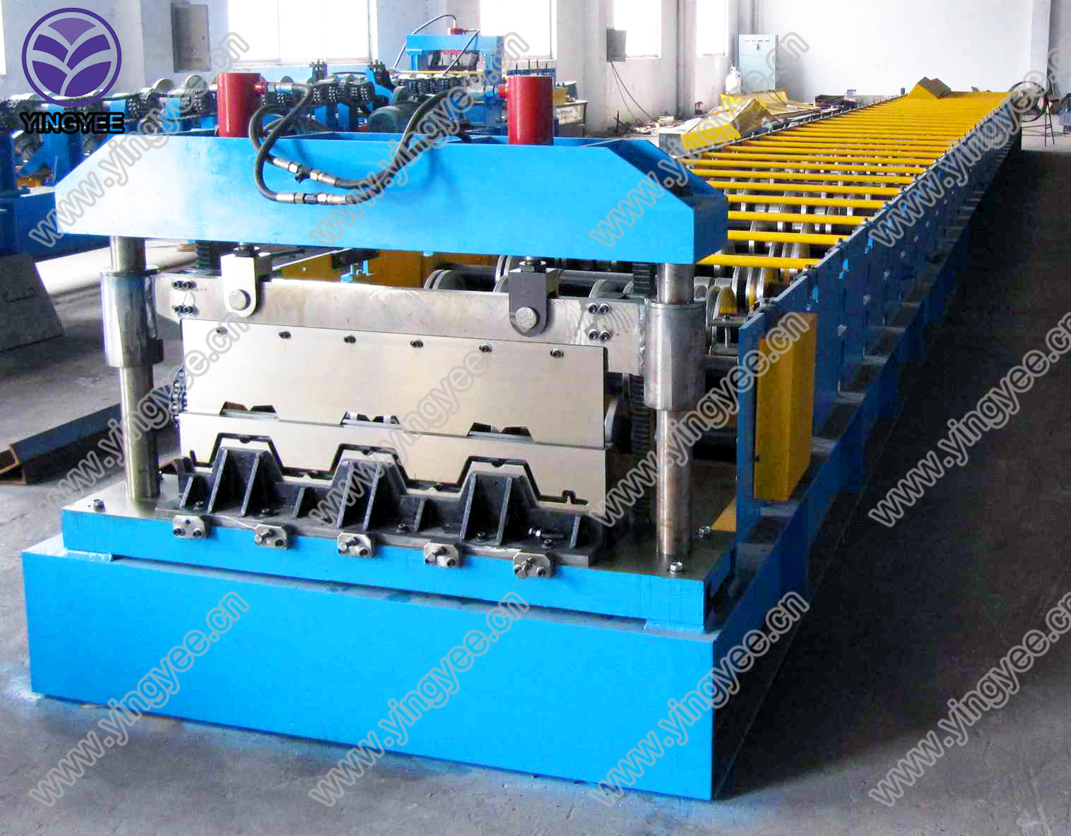 double layer roof sheet forming machine