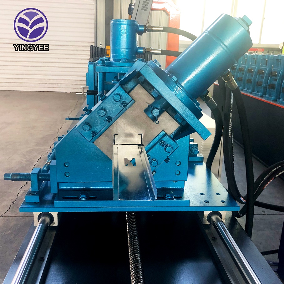 shelf storage rack roll forming machine
