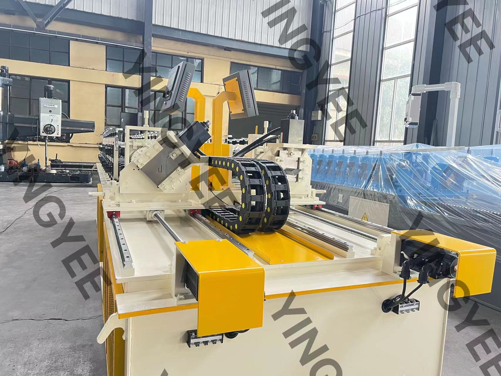 heavy duty storage rack rolling machine