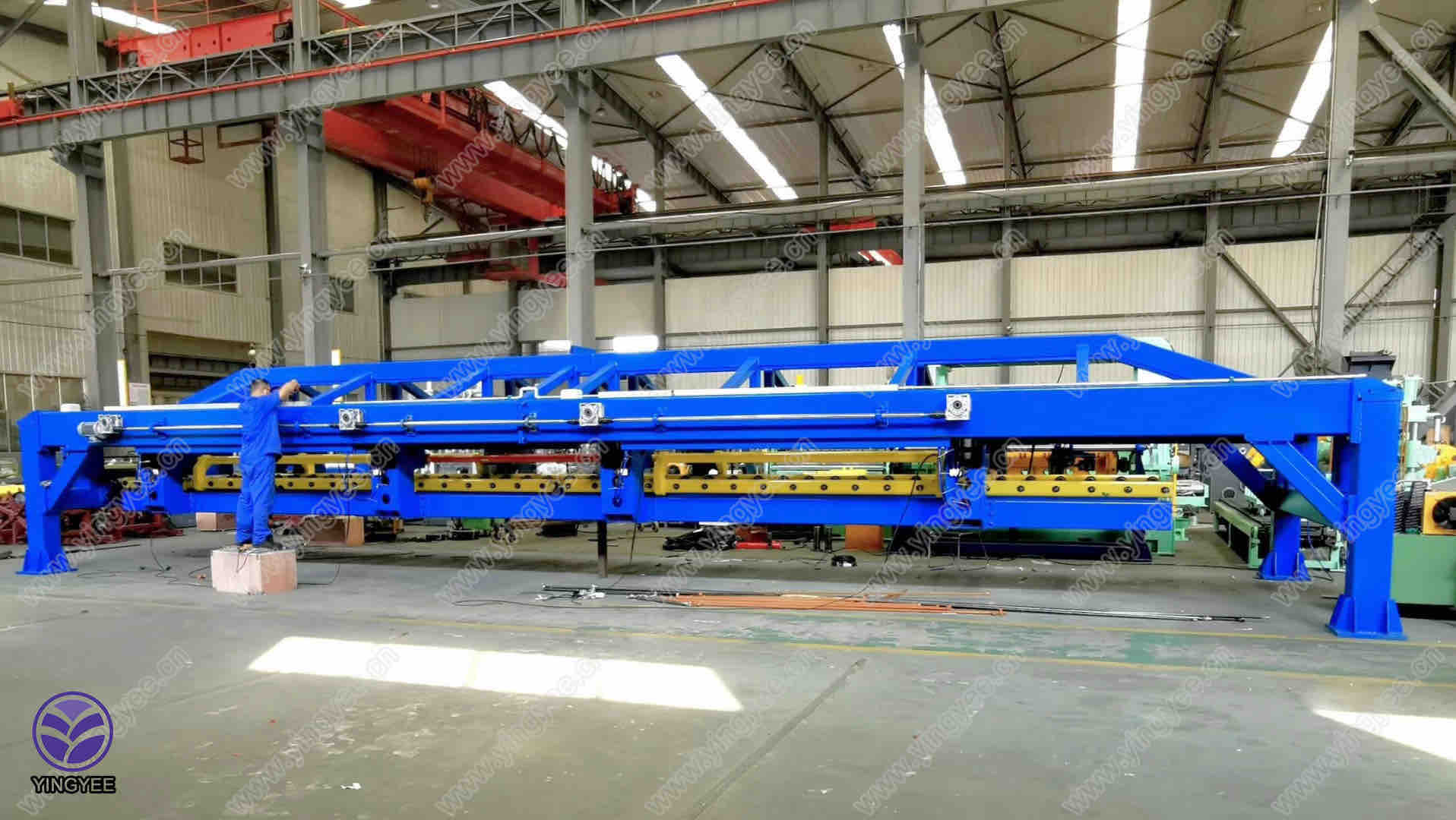 metal sound barrier cold bending machine