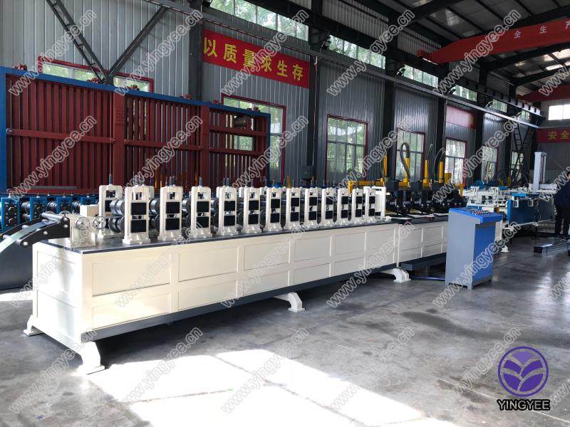 automatic c/z purlin forming machine