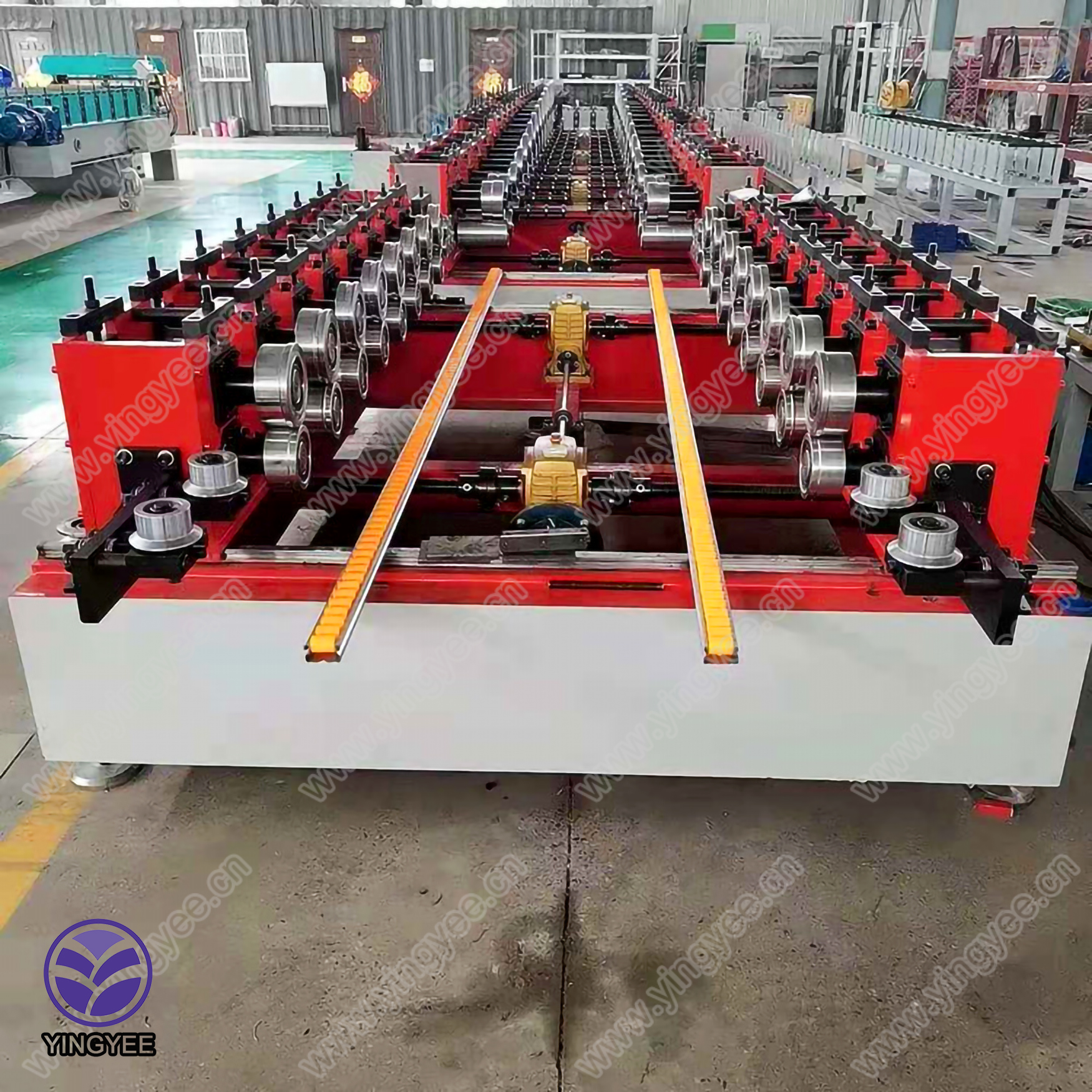 changeable c purlin roll forming machine