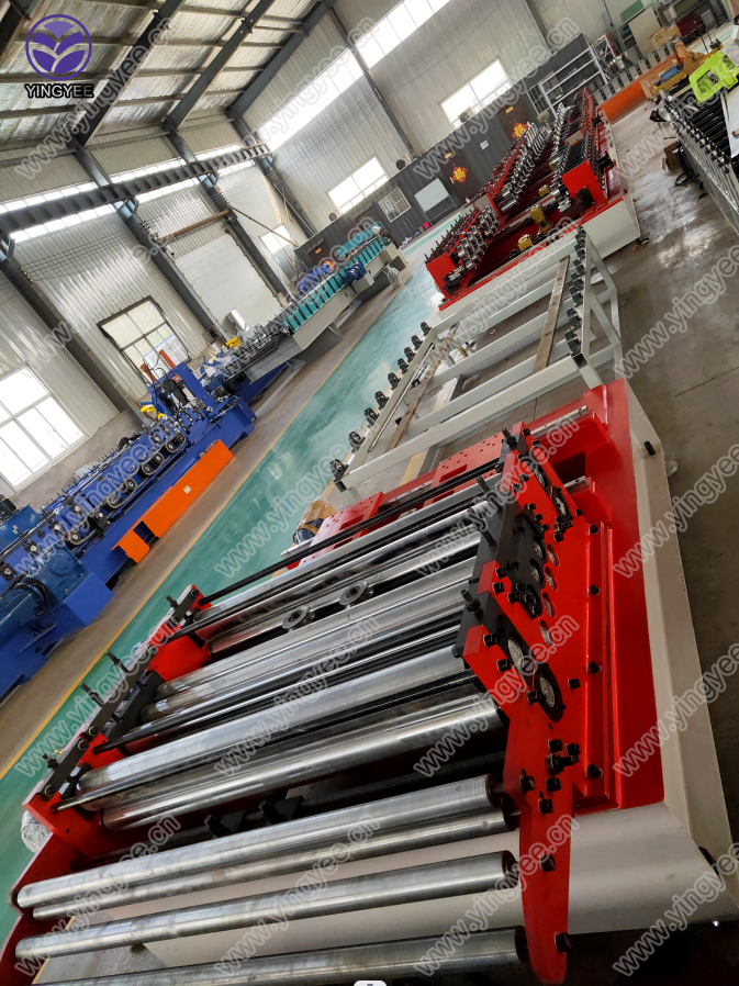 outdoor cable tray roll forming machine