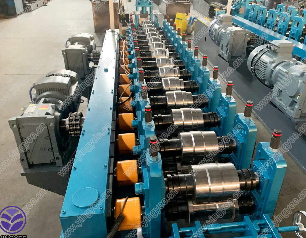 plc automatic cable tray roll forming machine