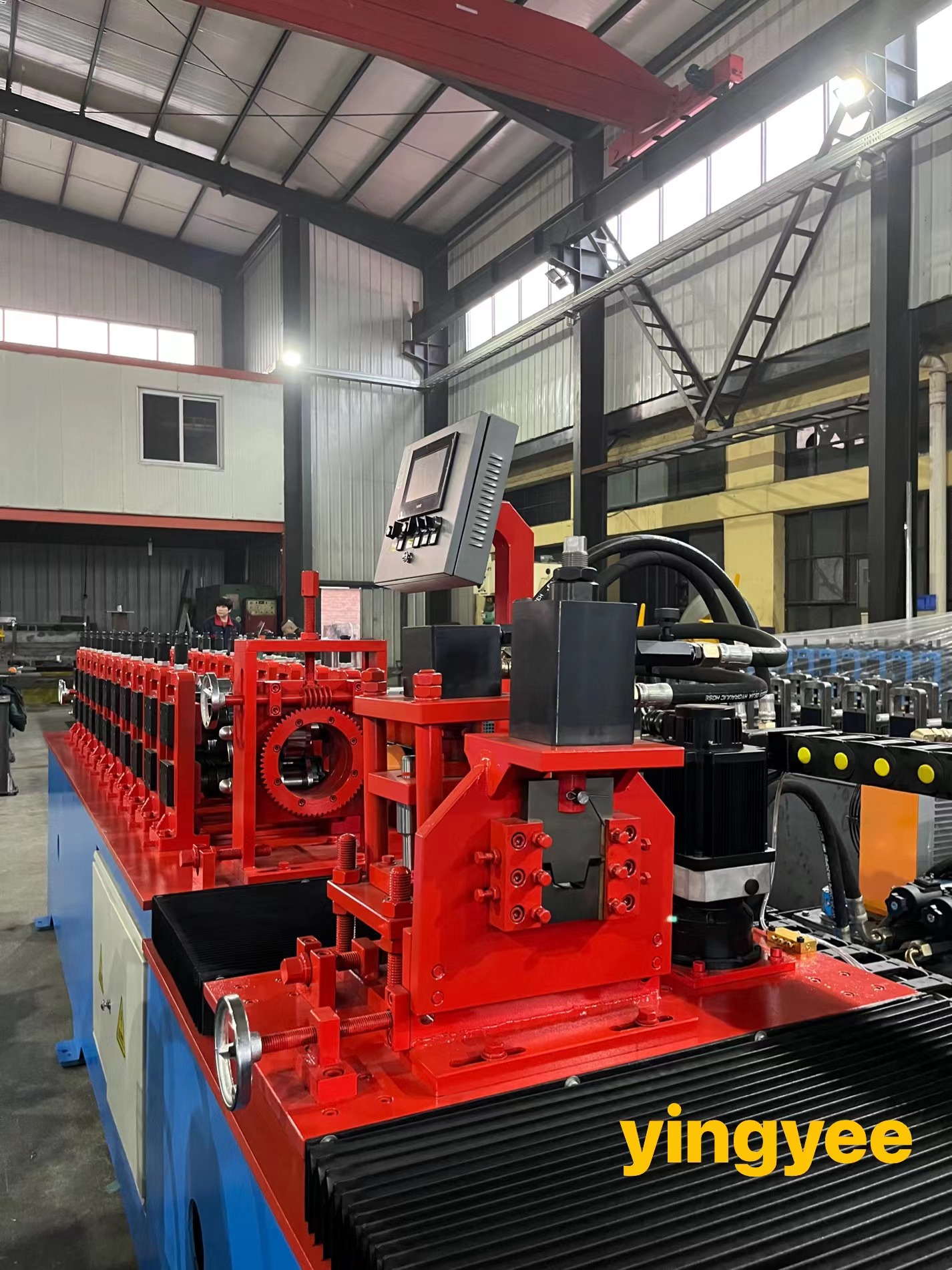 glazed tile sheet forming machine