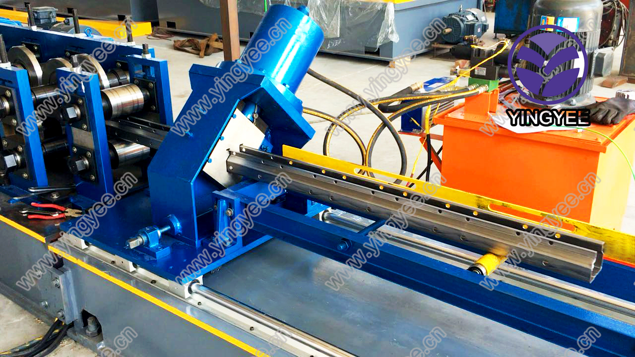 shelf rack upright roll forming machine