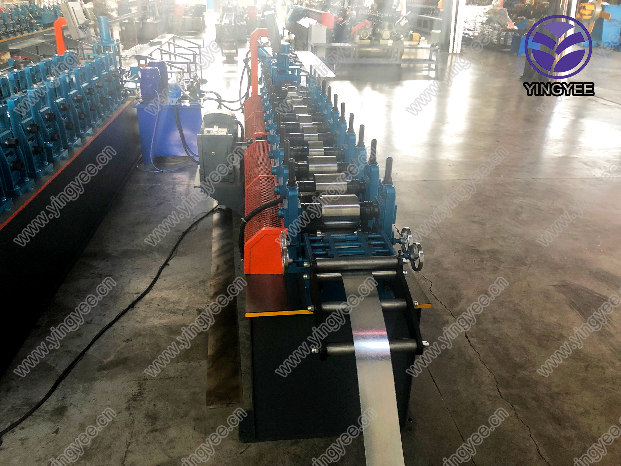 ceiling t grid roll forming machine