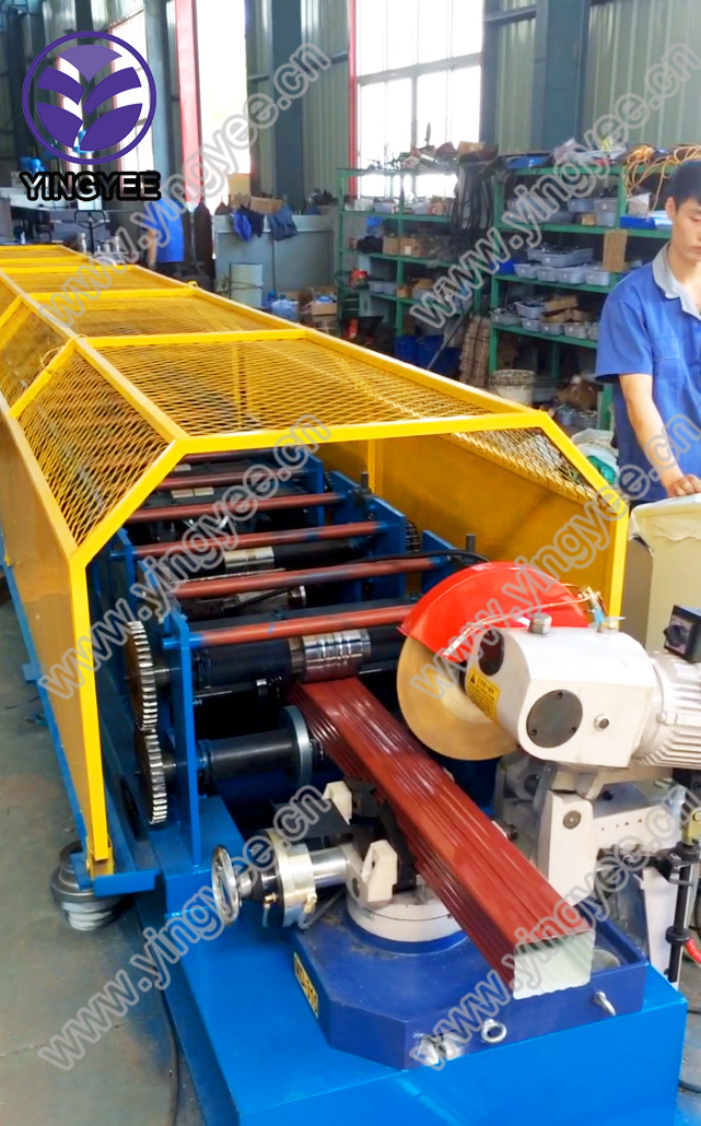 gutter downpipe roll forming machine