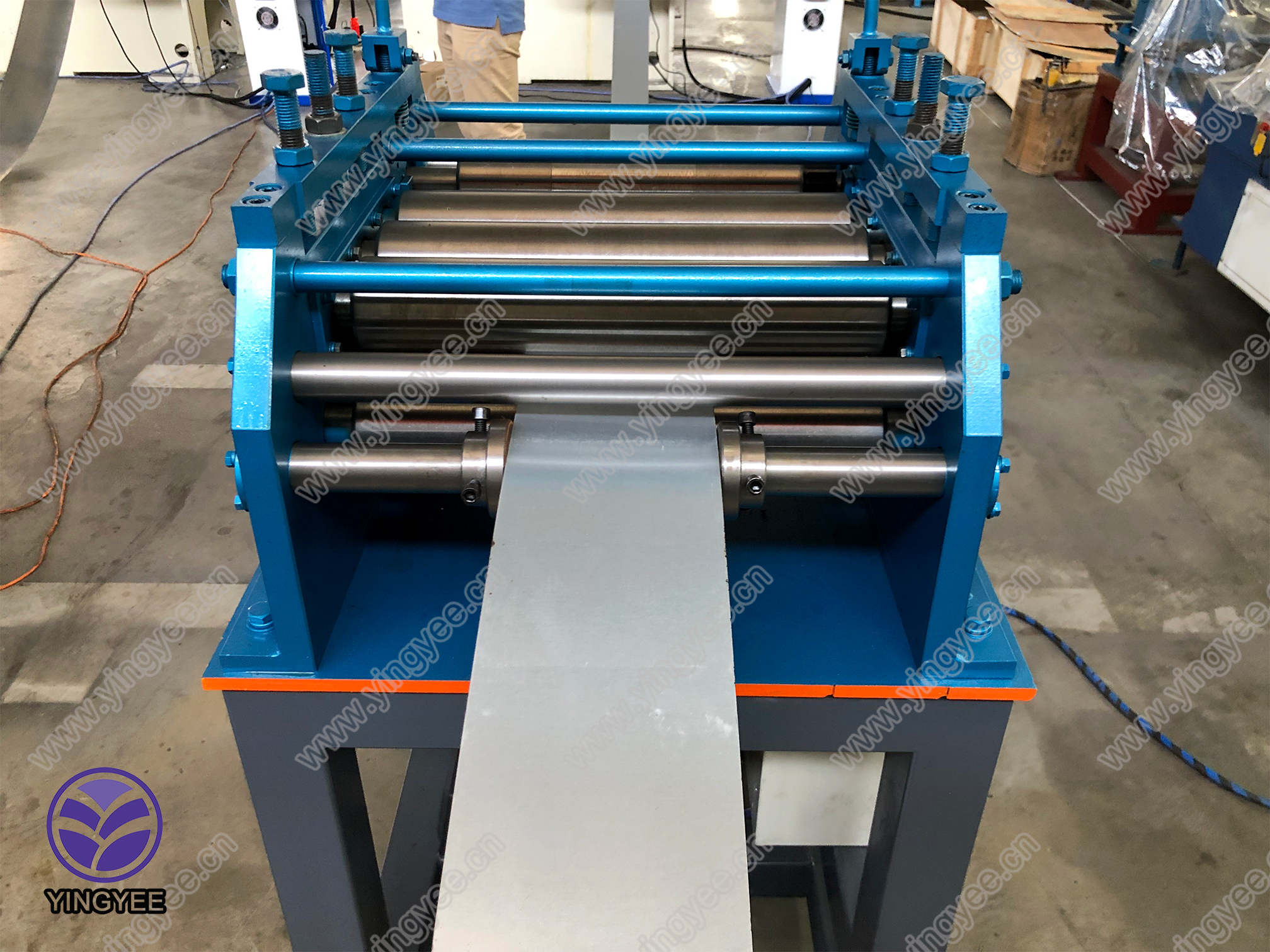 galvanized steel round downpipe / downspouts machine