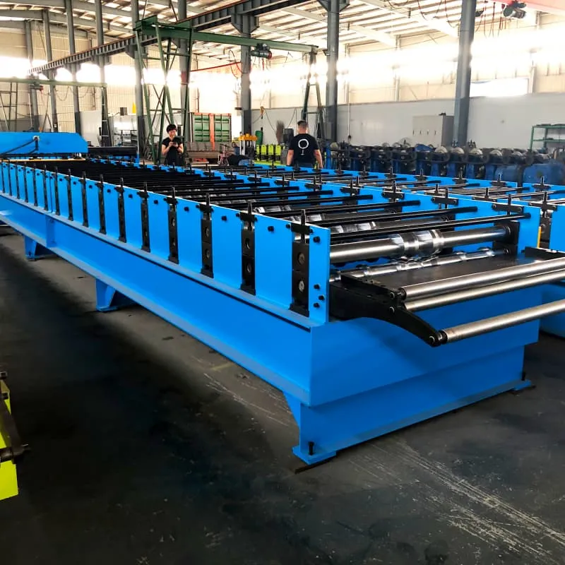 steel roof panel roll froming machine