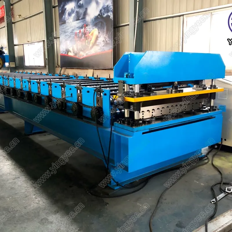 Gewellte Daach Blat Rouleau administrativ Maschinn Corrugated roof sheet roll forming machine