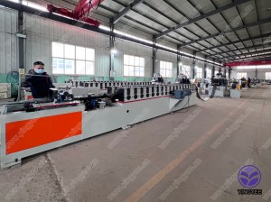 china factory lowest price steel glazed tile trapezoidal tile roofing sheet roll forming machine