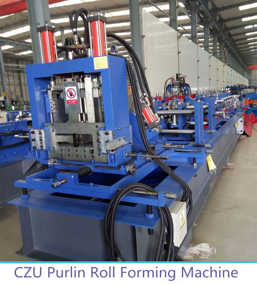 color steel rain pipe roll forming machine