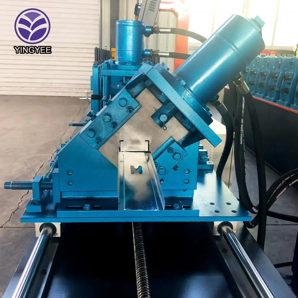 c shaped steel roll forming machine