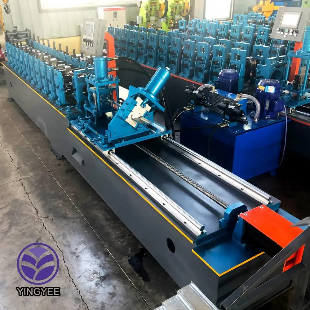 steel purling roll forming machine