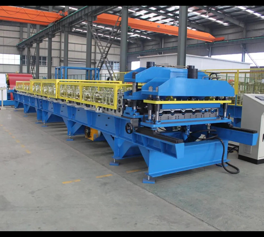 color stone coated roof tile production line