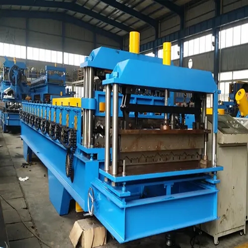 highway protection fence forming machine