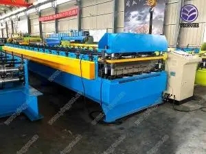 plc automatic cable tray roll forming machine