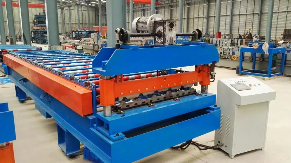structural roof deck cold bending machine