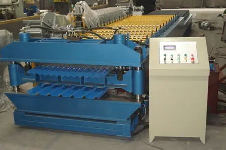 galvanized corrugated steel sheets machine