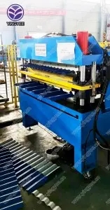 structural roof deck cold bending machine