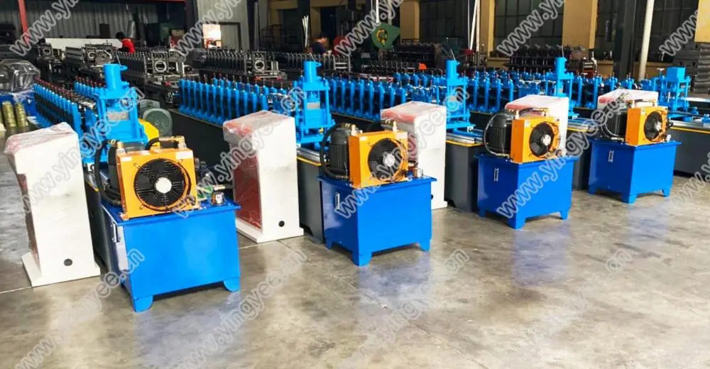 two layer step tile corrugated arc machine