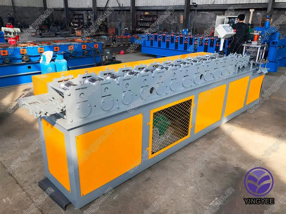 china factory lowest price steel glazed tile trapezoidal tile roofing sheet roll forming machine