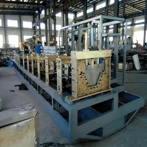 High-Speed Steel Beam Rolling Machine for Efficient Galvanized Storage Solutions