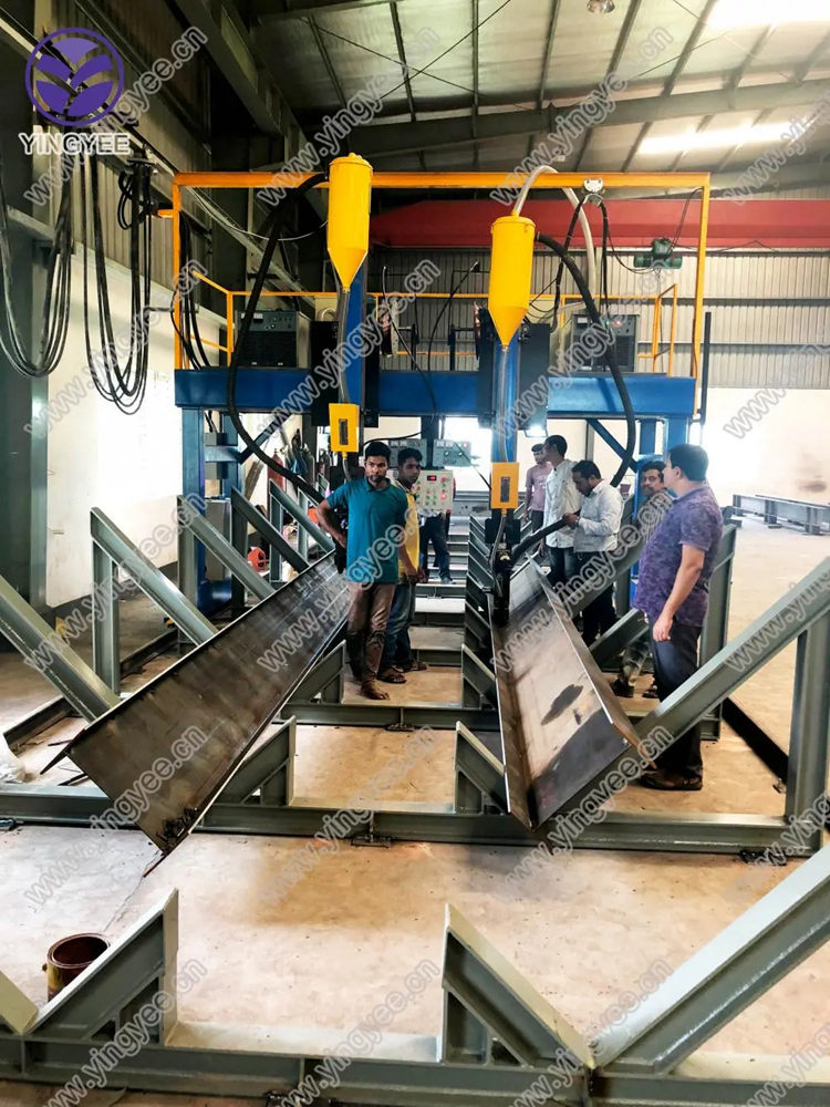trapezoid roof sheet roll forming machine