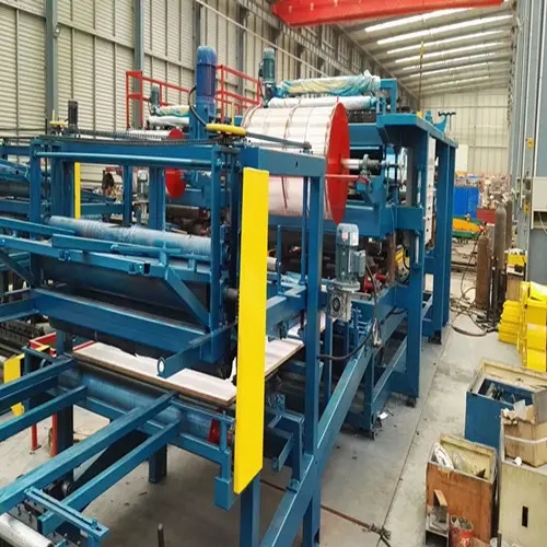 roof panel slitter machine