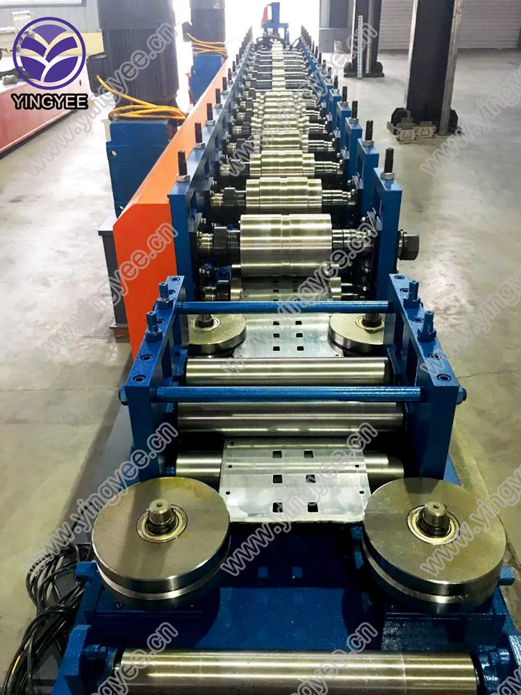 steel downpipe roll former making machine